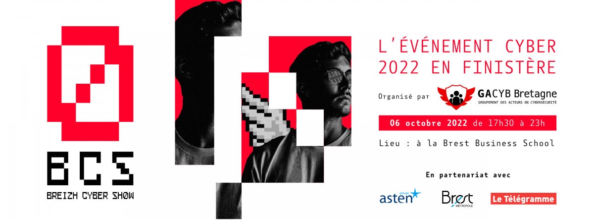 Bannière officielle Breizh Cyber Show 2022
