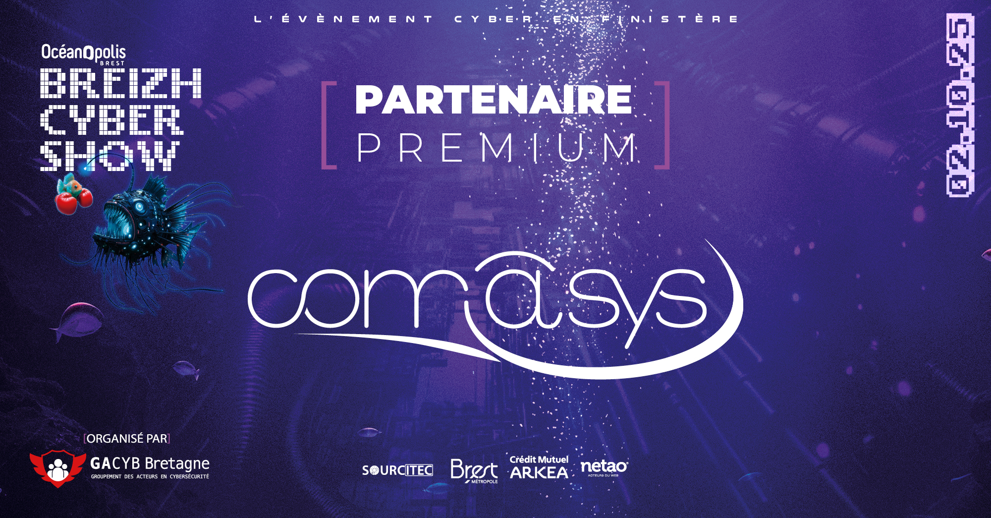 Partenariat Breizh Cyber Show Comasys